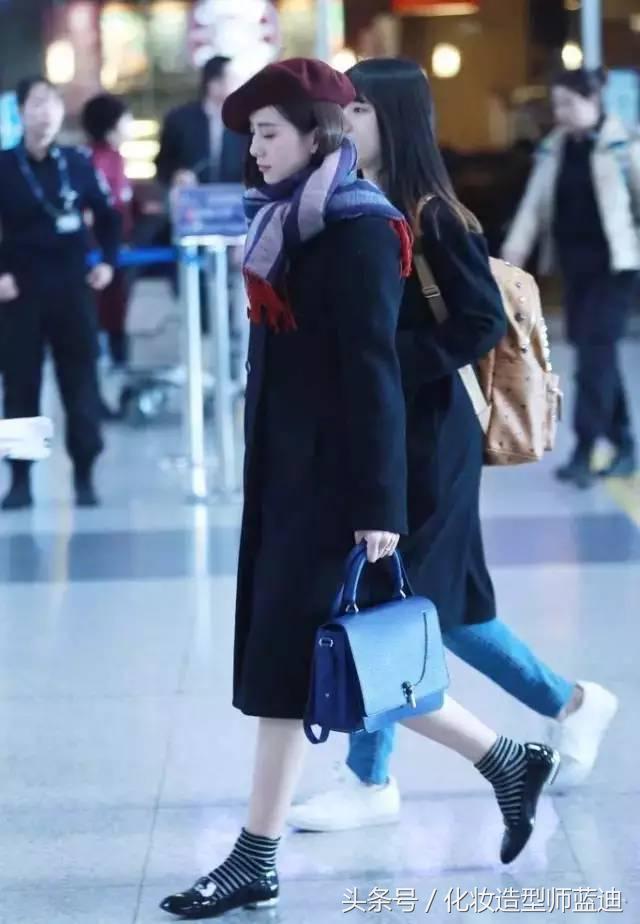 get不同发型,和围巾搭配的发型