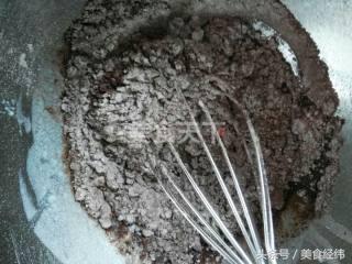 可可巧克力蛋糕制作教程,巧克力可可戚风蛋糕的做法