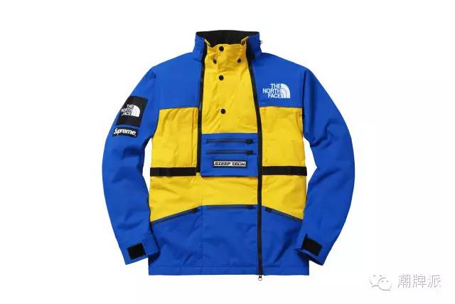 supremethenorthface联名冲锋衣,潮牌supreme为什么很土