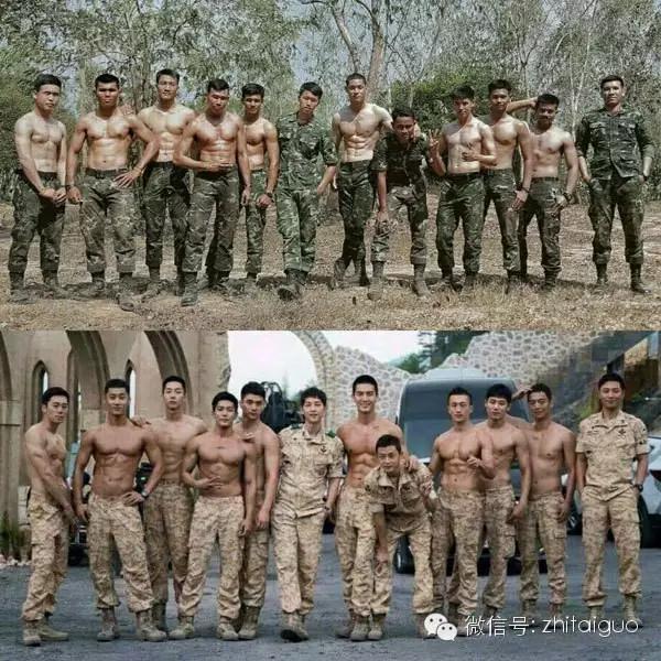 太阳的后裔每个人都很好看,各国版太阳的后裔对比