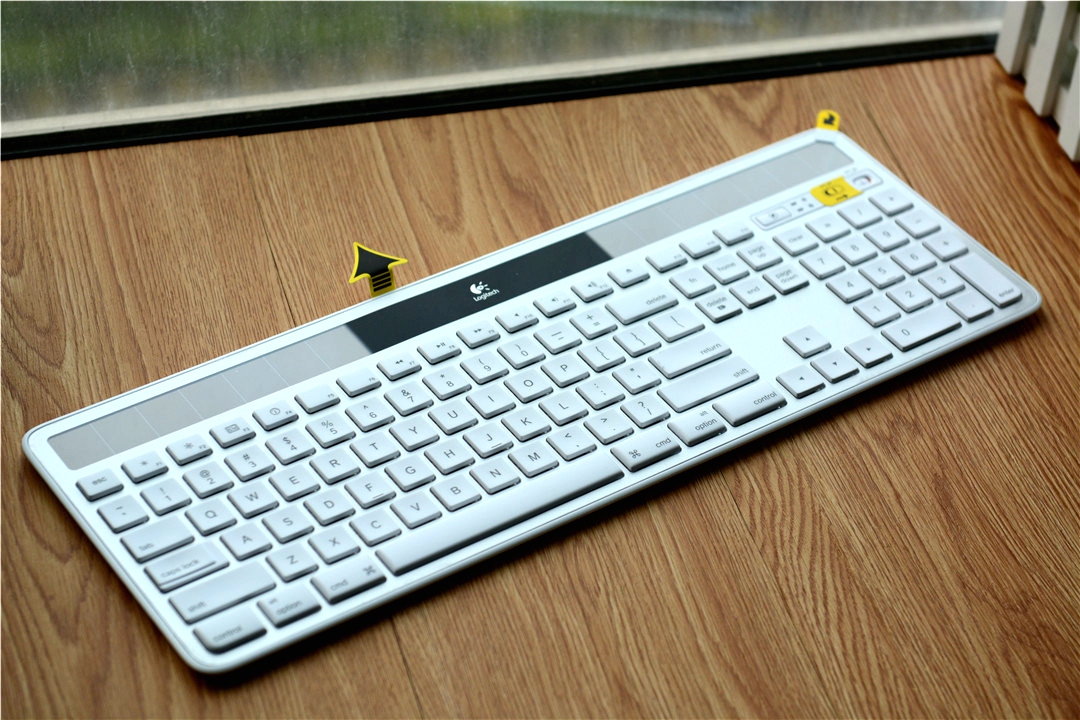 罗技k750无线太阳能键盘,罗技k270无线键盘测评