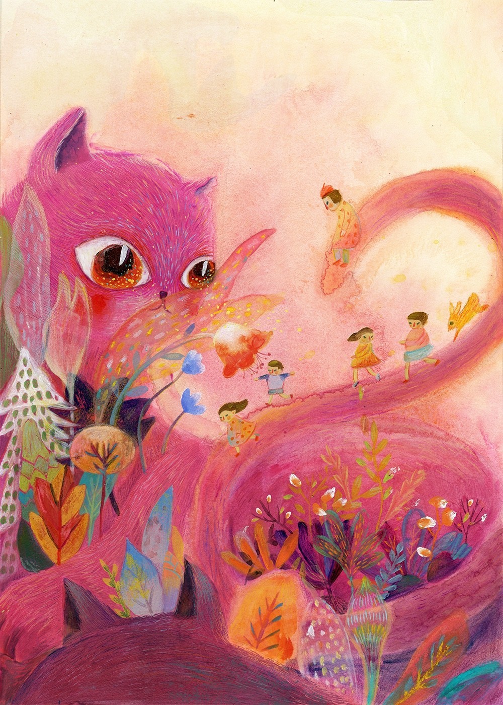 明明可以靠颜值却偏偏靠才华画画,明明能靠颜值非要靠画画