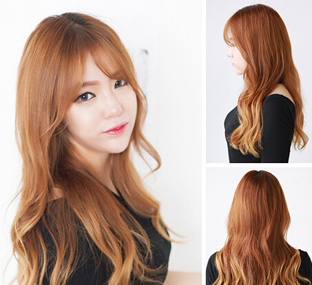 韩国女神发型,韩国明星女发型