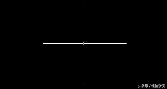 cad中怎样调整十字光标的大小,cad鼠标的十字光标捕捉不到点