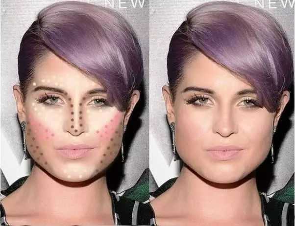 打造小v脸化妆步骤,打造小v脸手法完整视频