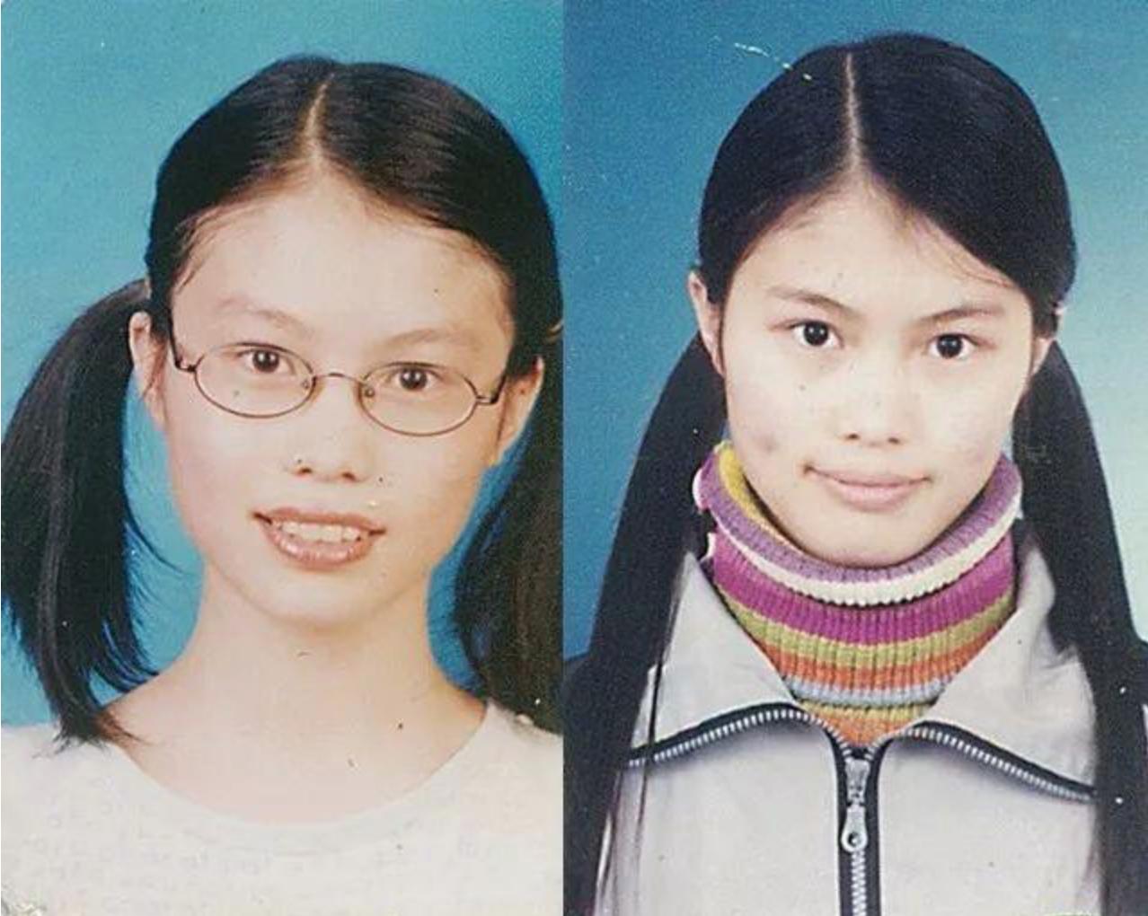 奔跑吧兄弟谢依霖林允何穗,何穗童年照