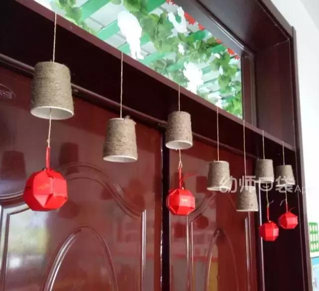 幼儿园吊饰干货,幼儿园创意吊饰变废为宝