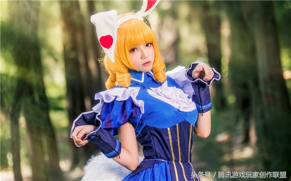 妲己cosplay爱丽丝,cosplay妲己爱丽丝梦游仙境