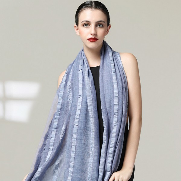气质围巾如何搭配好看女,女人有气质的围巾