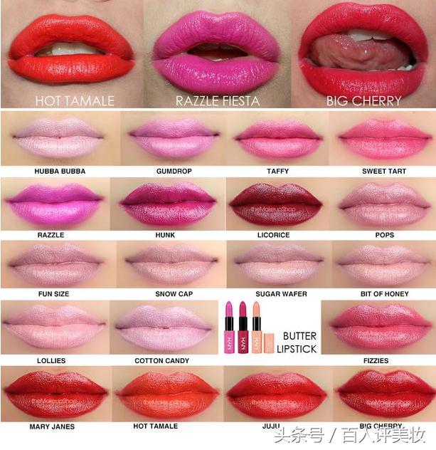 百评：nyx又是一个干到怀疑人生的口红品牌，适合新手练习化妆