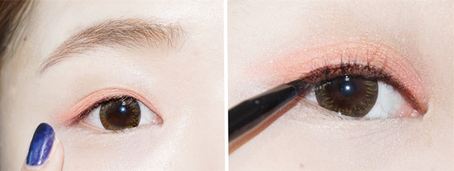 冬日眼妆，让珊瑚色温暖你的冬天