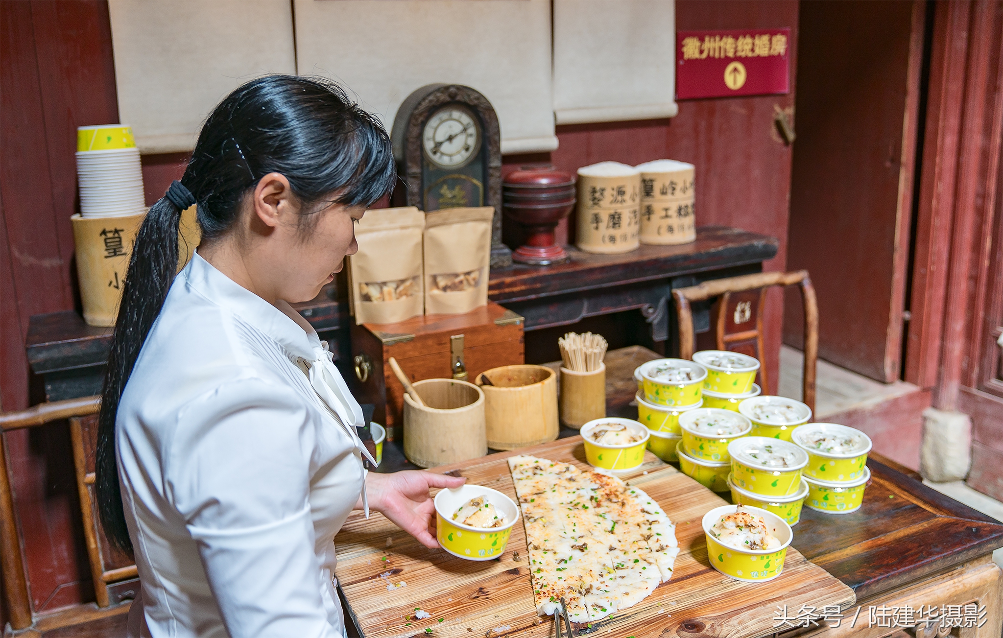 婺源篁岭最美村落,婺源有着中国最美山村称号