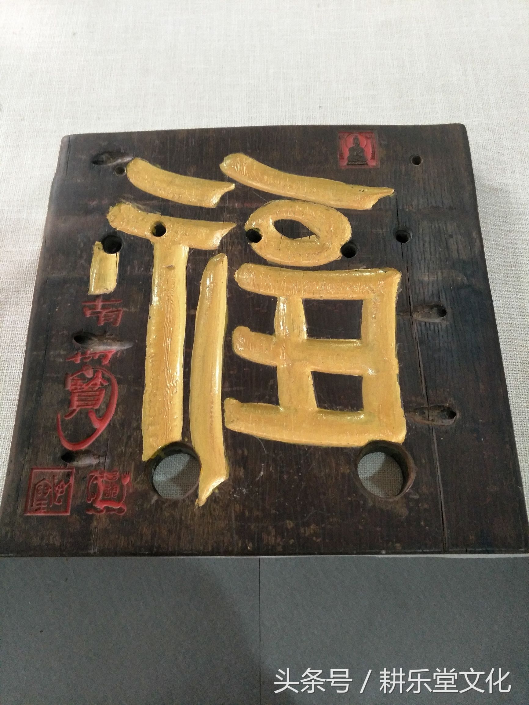 百年老船木雕刻,老船木山水雕刻