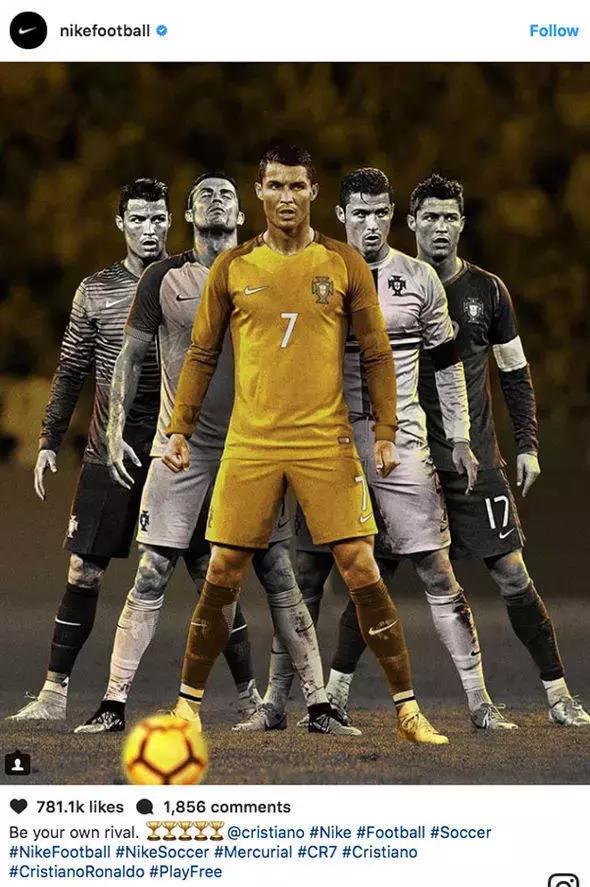 第五个！C罗金球追平梅西，耐克又为他出限量战靴了