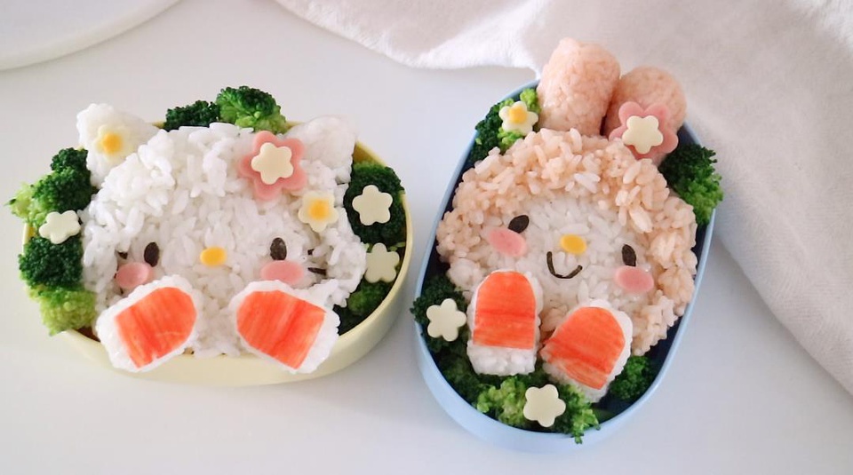 制作日本小学生的便当,日本小学生自制便当好看