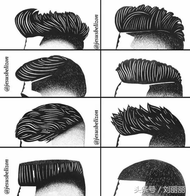 推荐男士十大发型,中年男士白发多剪什么发型好