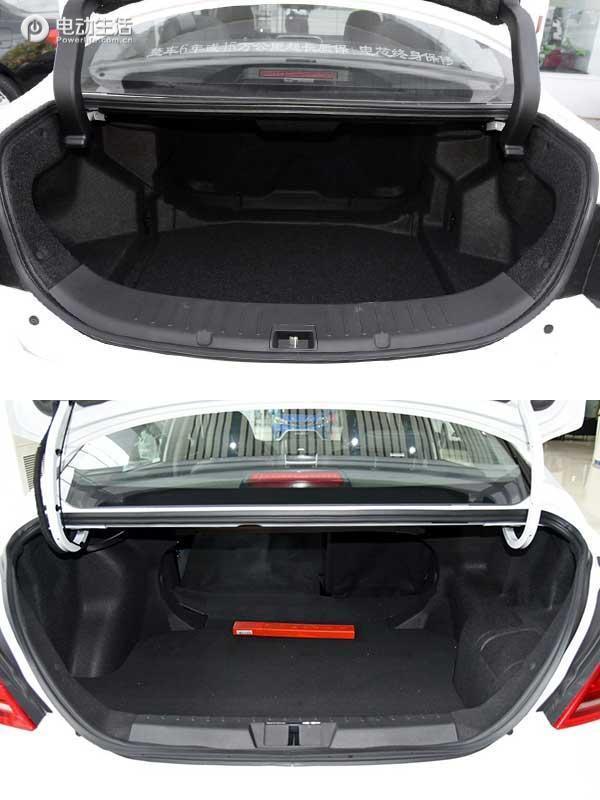 比亚迪秦和帝豪phev,帝豪混动版vs秦dmi空间