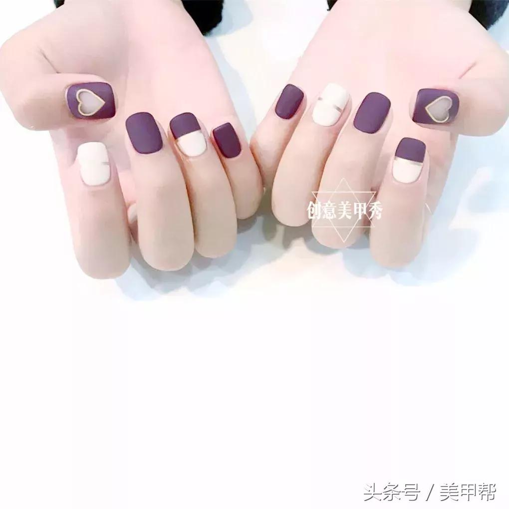 好看的美甲图片2021网红爆款美甲,2017年8种爆款美甲你做过几种