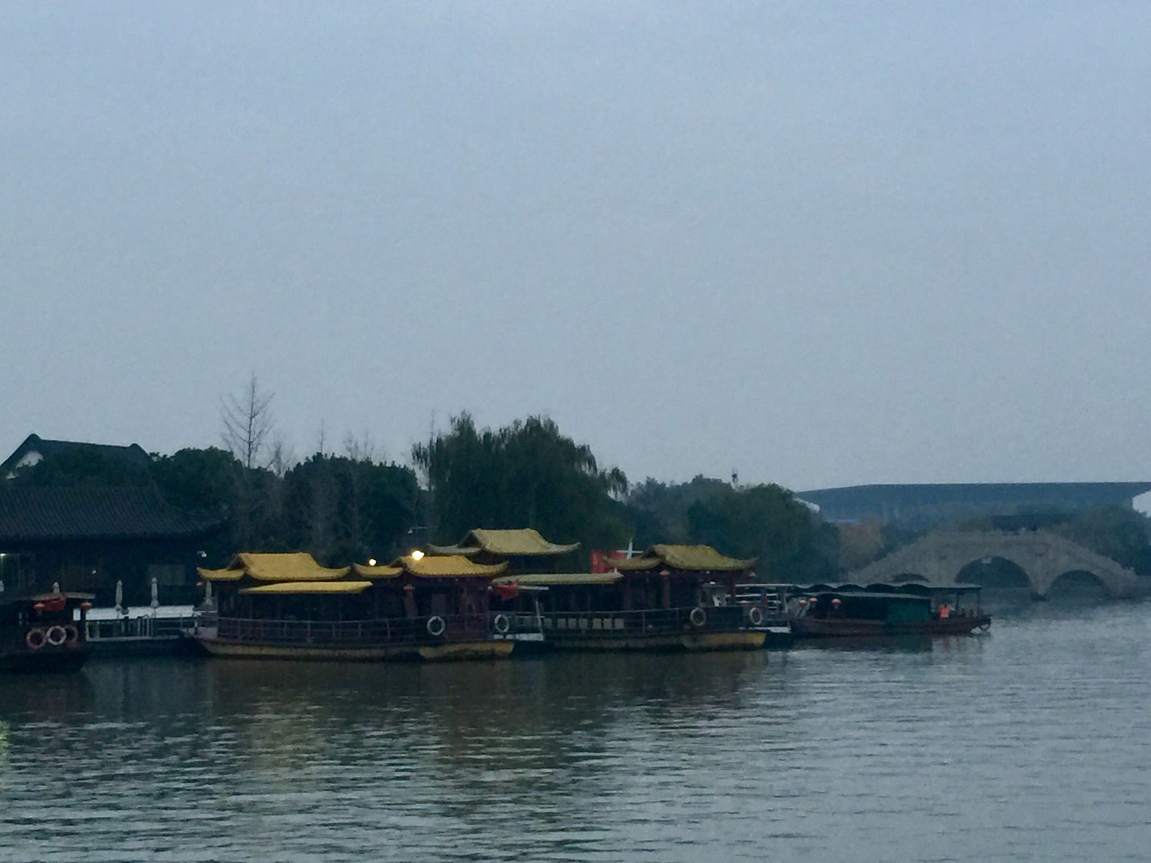 烟雨迷蒙嘉兴南湖,印象江南嘉兴
