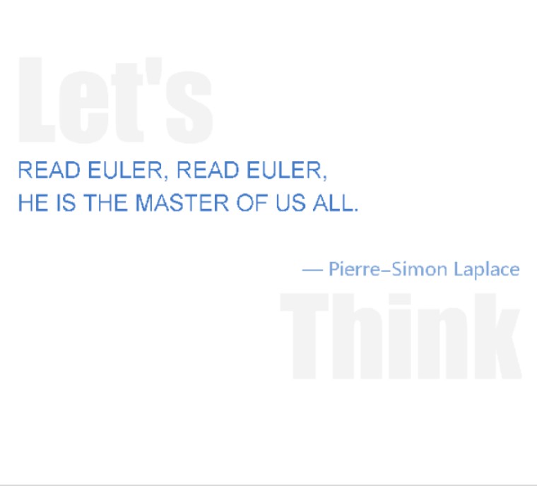 世界上最伟大的数学家欧拉,科普天才数学家欧拉的一生