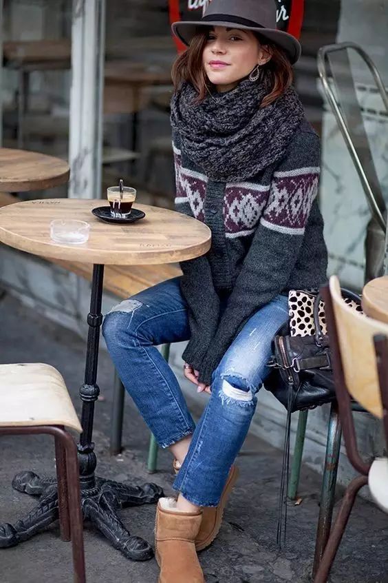 ugg时髦,ugg穿搭很潮却很土