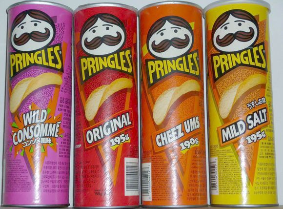 品客薯片最漂亮的包装,品客薯片的限量版