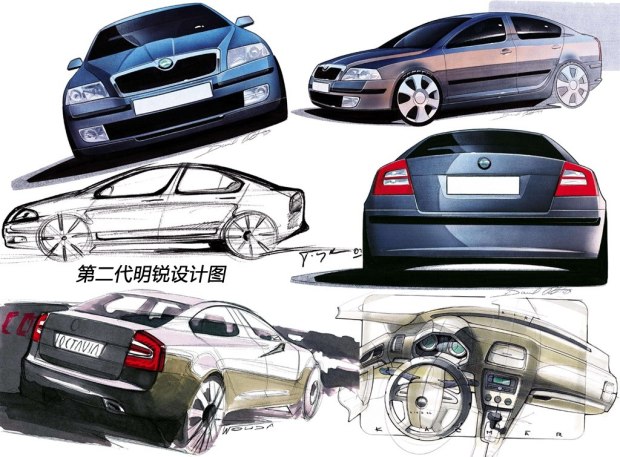 不断前行的例子,斯柯达明锐17款手动前行