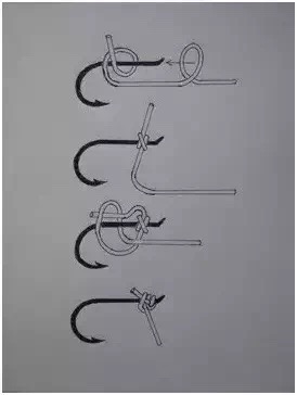 锚钩和主线的绑法图解,钓鱼如何绑钩图解视频