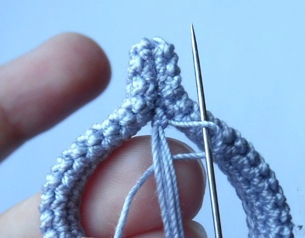 爱尔兰蕾丝钩编项链系列教程之大叶