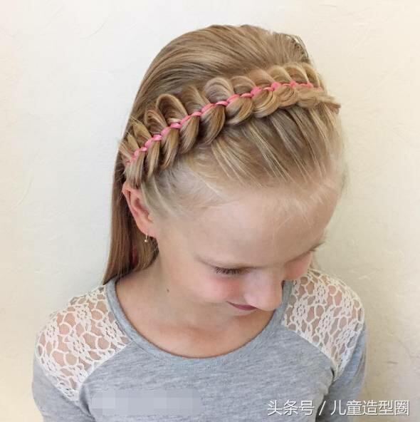 丝带编发真的很好看,细彩丝带编发教程