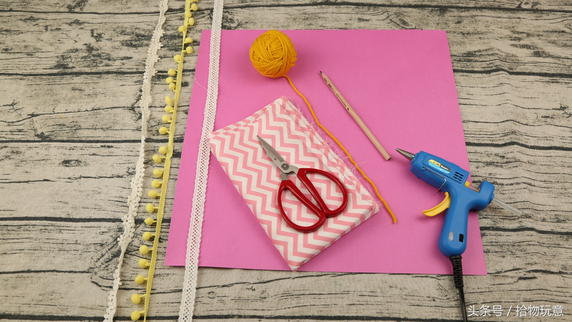 零碎布料旧毛线别压箱子里，简单几步做个帽子，实用漂亮又美观