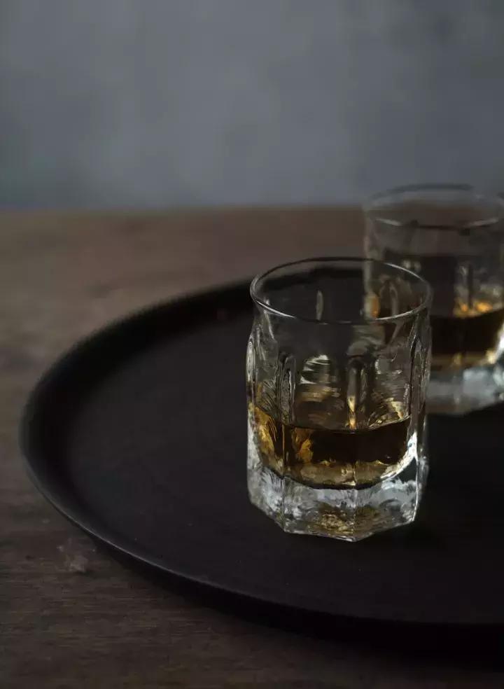 依云玻璃杯,原创自制ins风法式耐高温玻璃杯