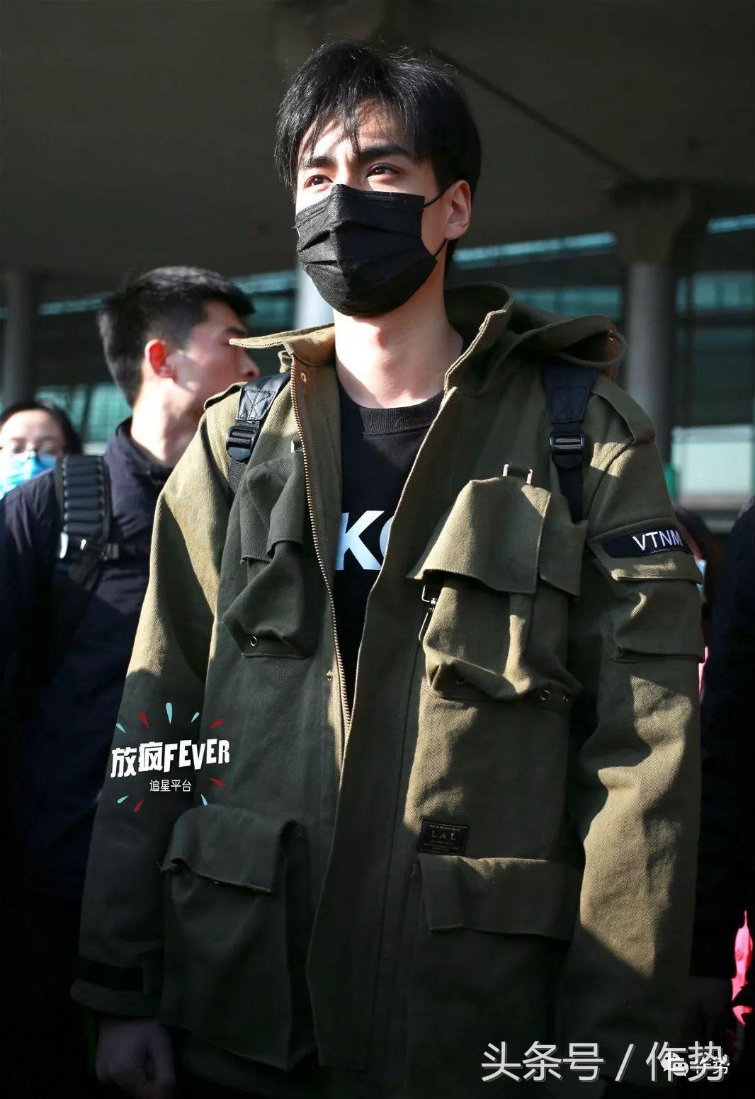 戴着口罩的帅哥,戴口罩都封印不了的颜值男明星篇