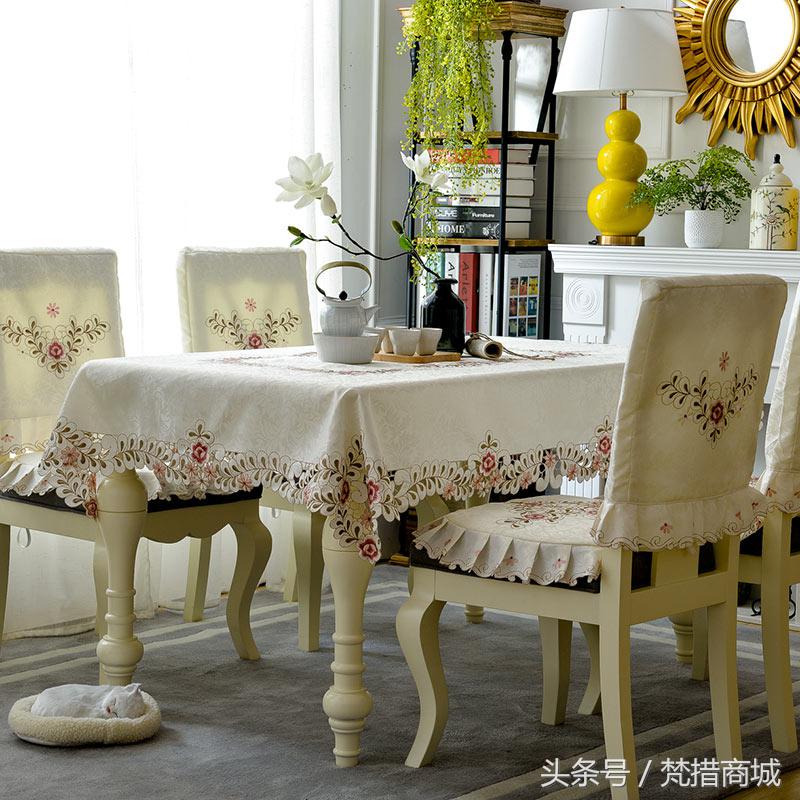极简生活餐桌布,餐桌布高级感