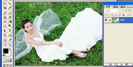 ps抠图婚纱人物,ps抠图婚礼摄影