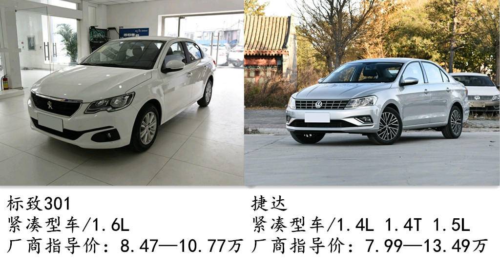 二手标致301和捷达,标致301和新捷达选哪个