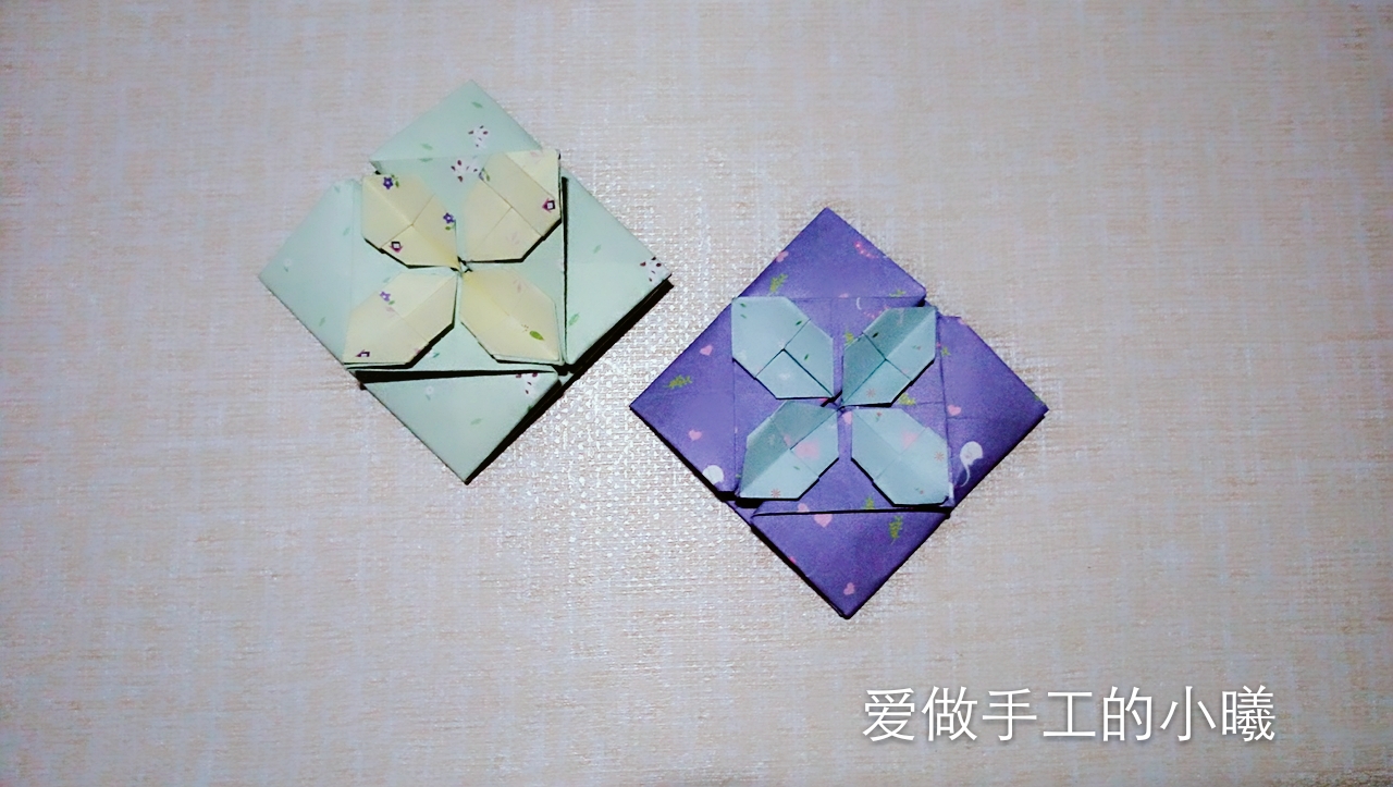 折纸四叶草信封大全,四叶草信封折纸教程简单