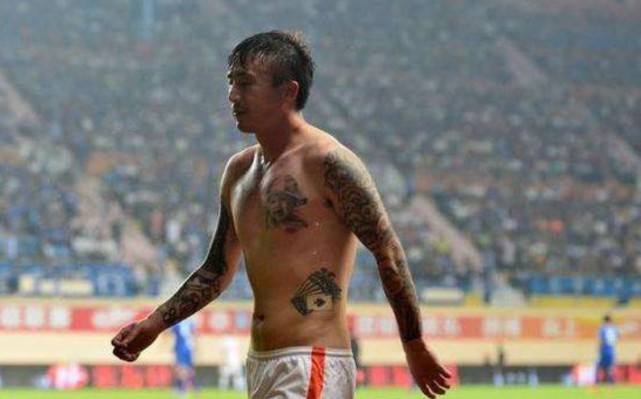 中国足球有文身的球员,中超纹身球员