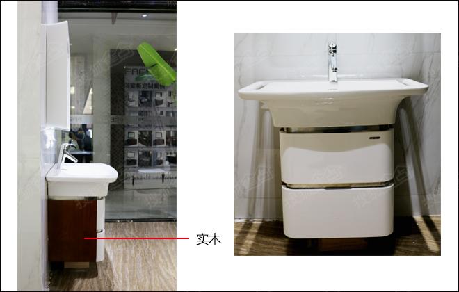 颜值高浴室柜效果图,颜值高且好打理的浴室柜