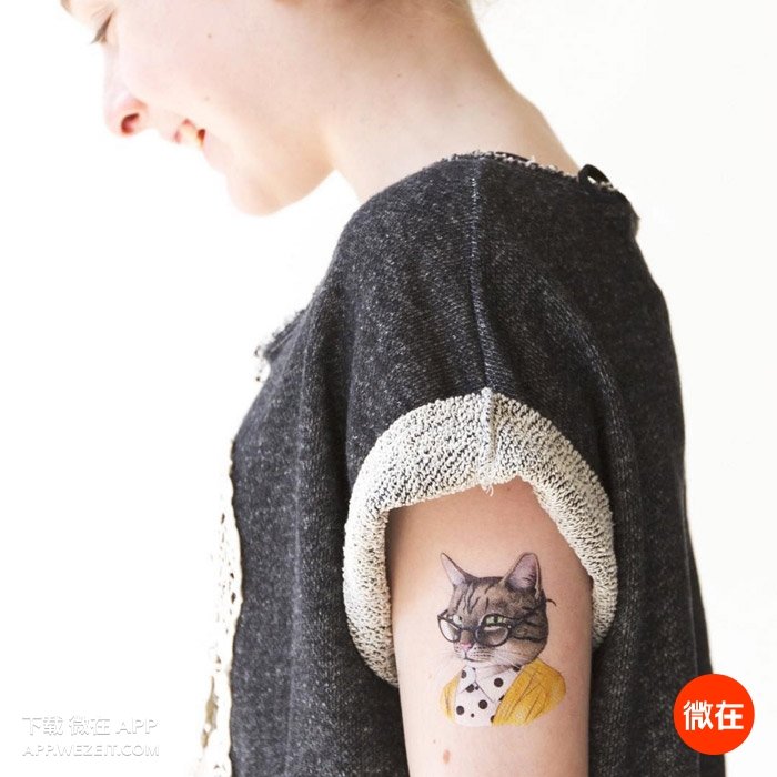 欧美风纹身贴推荐,简单且复古的纹身贴