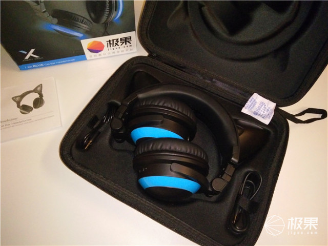 无线蓝牙头戴式猫耳电竞耳机推荐,brookstone猫耳耳机