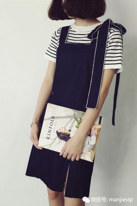 背带裙新款洋气减龄文艺风 (减龄时尚简约背带裙秒杀款)