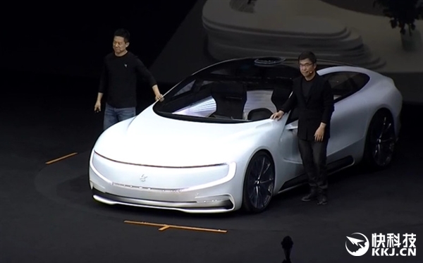 酷乐视苹果,电动汽车智能化展示