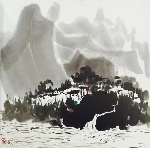 吴冠中画为什么那么值钱,吴冠中的字画拍卖价