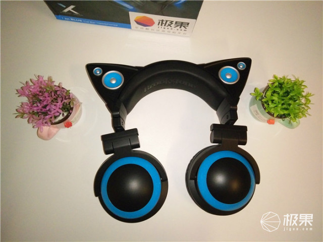 无线蓝牙头戴式猫耳电竞耳机推荐,brookstone猫耳耳机