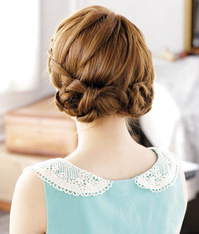 超美刘海辫编发教程,一看就会的刘海编发教程