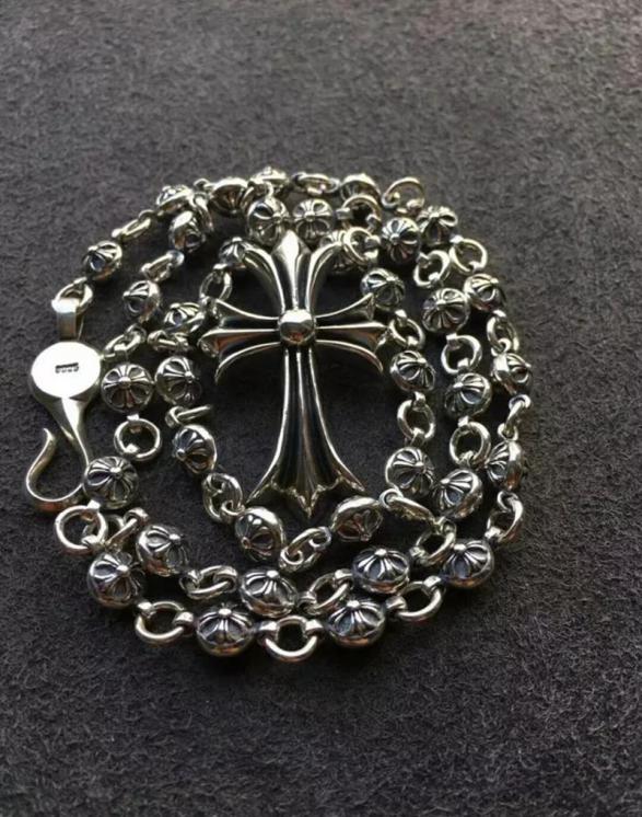 克罗心项链22k金新款,使徒行者2周柏豪克罗心项链