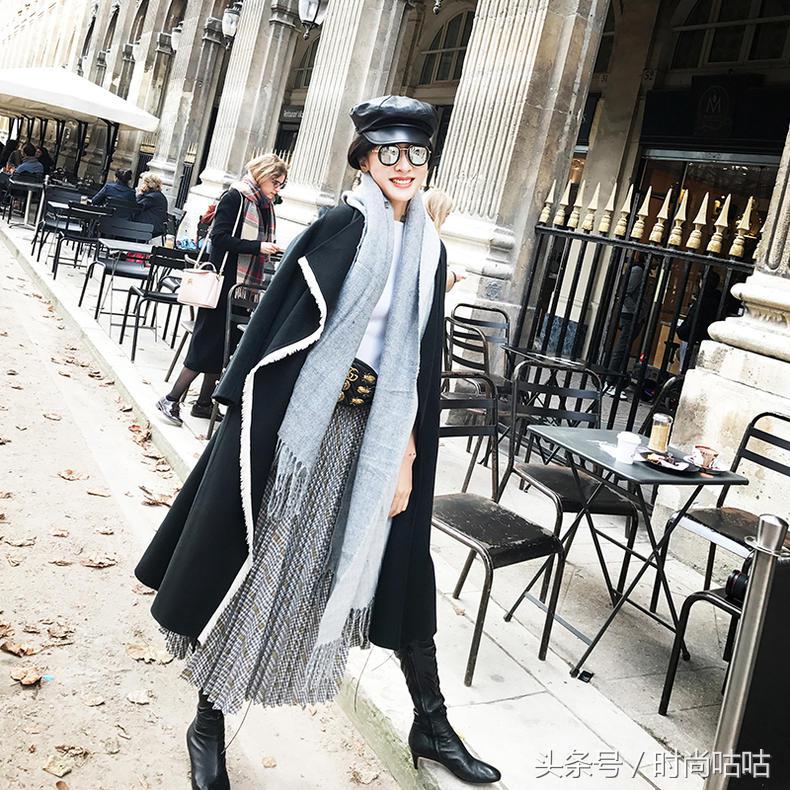 朵以气质双面呢大衣,气质双面呢大衣搭配什么鞋
