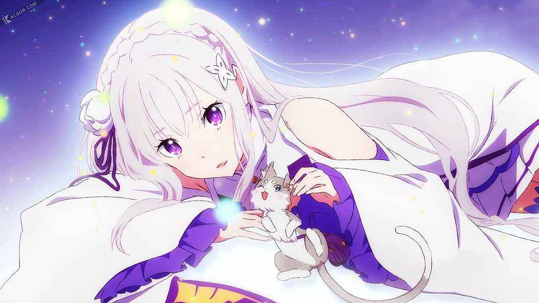 银发紫瞳高冷动漫少女,银发紫瞳高冷少女动漫图片