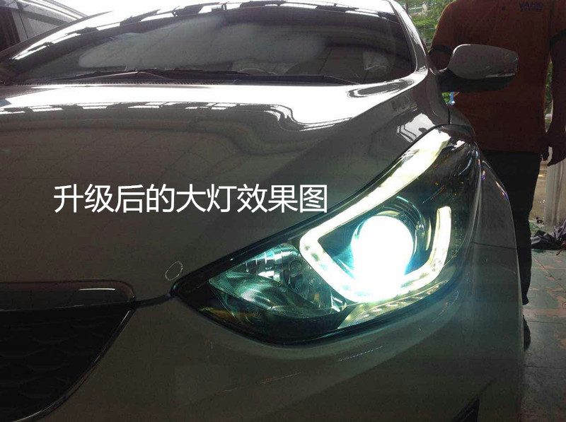 改车灯广州五菱,改车灯广州